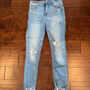 Abercrombie Super Skinny Ankle High Rise Jeans